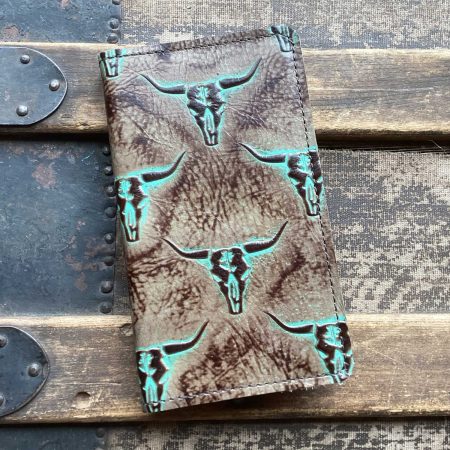 Leather Journal with Steers