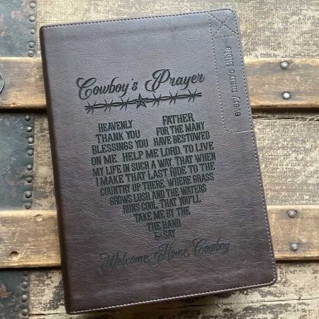 NLT Every Man's Bible - Cowboy's Prayer
