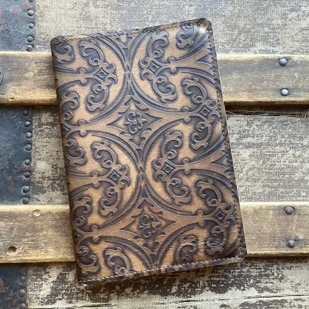 Leather Journal, Heraldic Embossed Leather