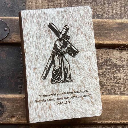 KJV Compact Bible with Engraved Cowhide