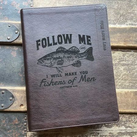 NLT Every Man's Bible - Matthew 4:19